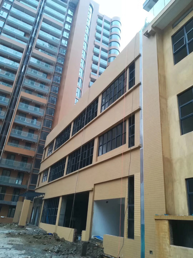 外墻清洗、外墻保潔現場